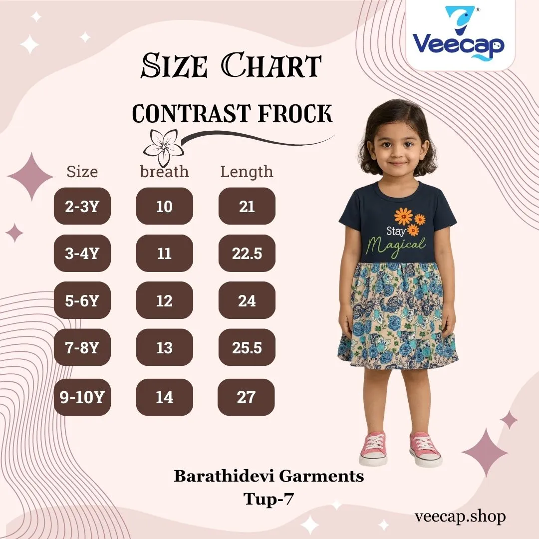 Contrast Sleeve frock